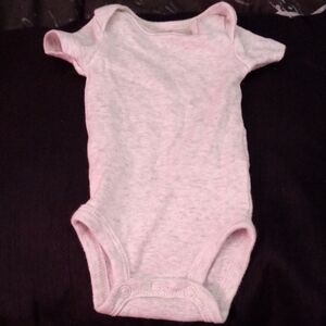 Carter's Gray Baby Bodysuit
